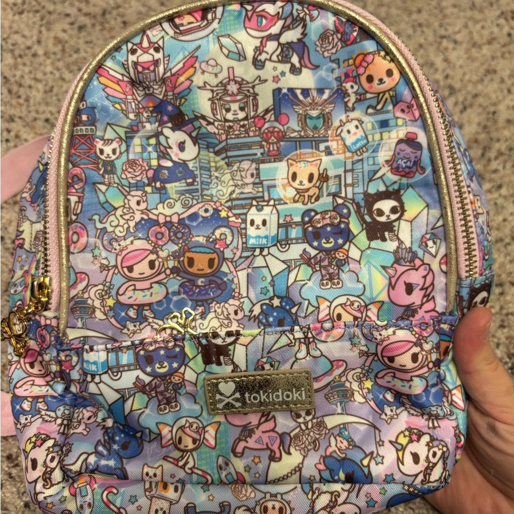 Tokidoki mini backpack digital kawaii princess Donutella